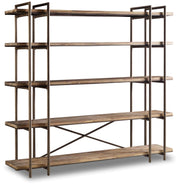 Hooker Furniture Studio 7H Scaffold for Entertainment Console in Light Wood