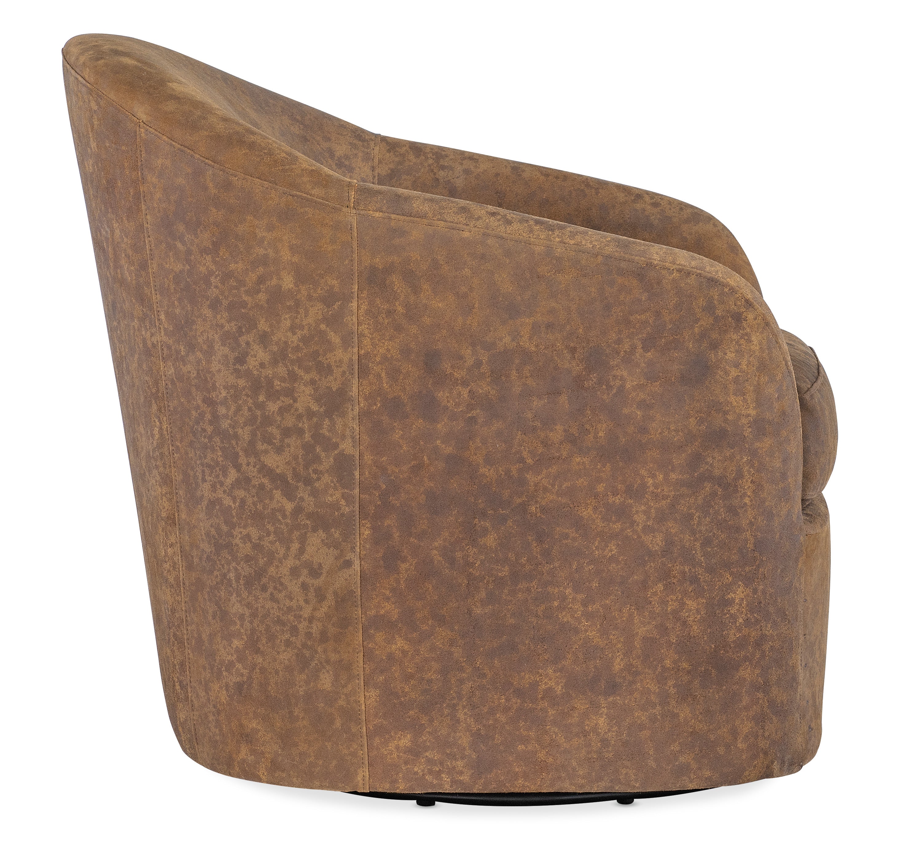 Hooker Furniture Remi Swivel Chair in Brown