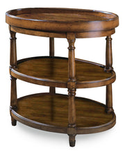 Hooker Furniture Oval Accent Table in Medium Wood