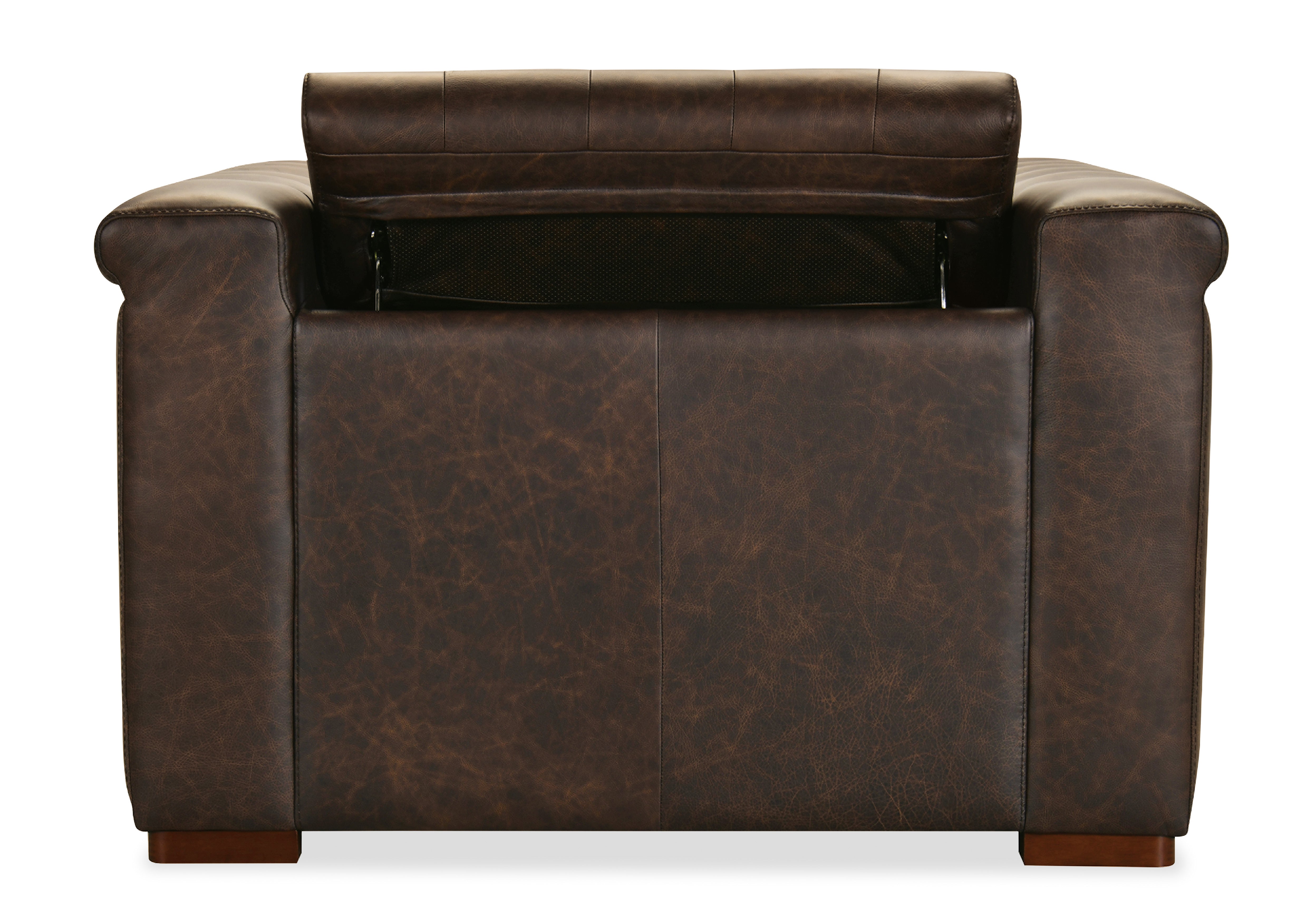 Hooker Furniture Savion Deux Power Recliner with Power Headrest in Brown