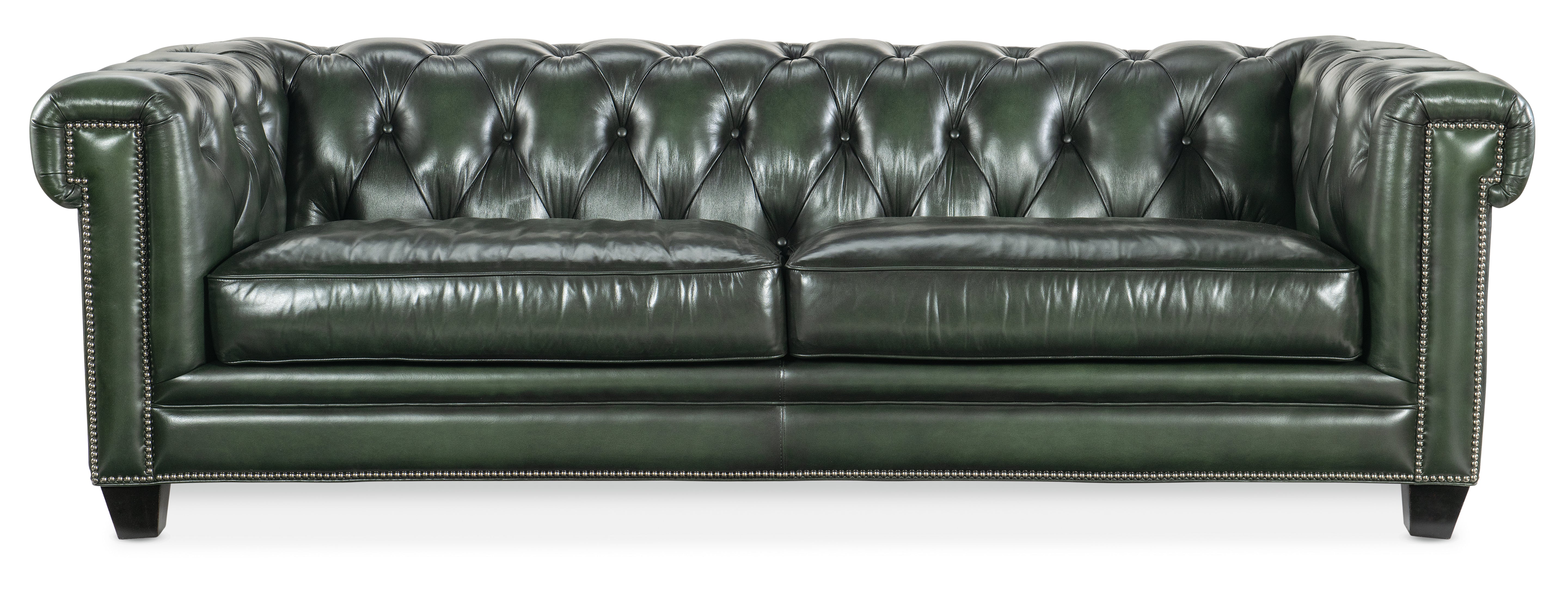 Hooker Furniture Charleston Tufted Sofa in Black