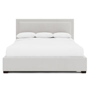 Bernhardt Furniture Morgan Fabric Panel Bed in Espresso
