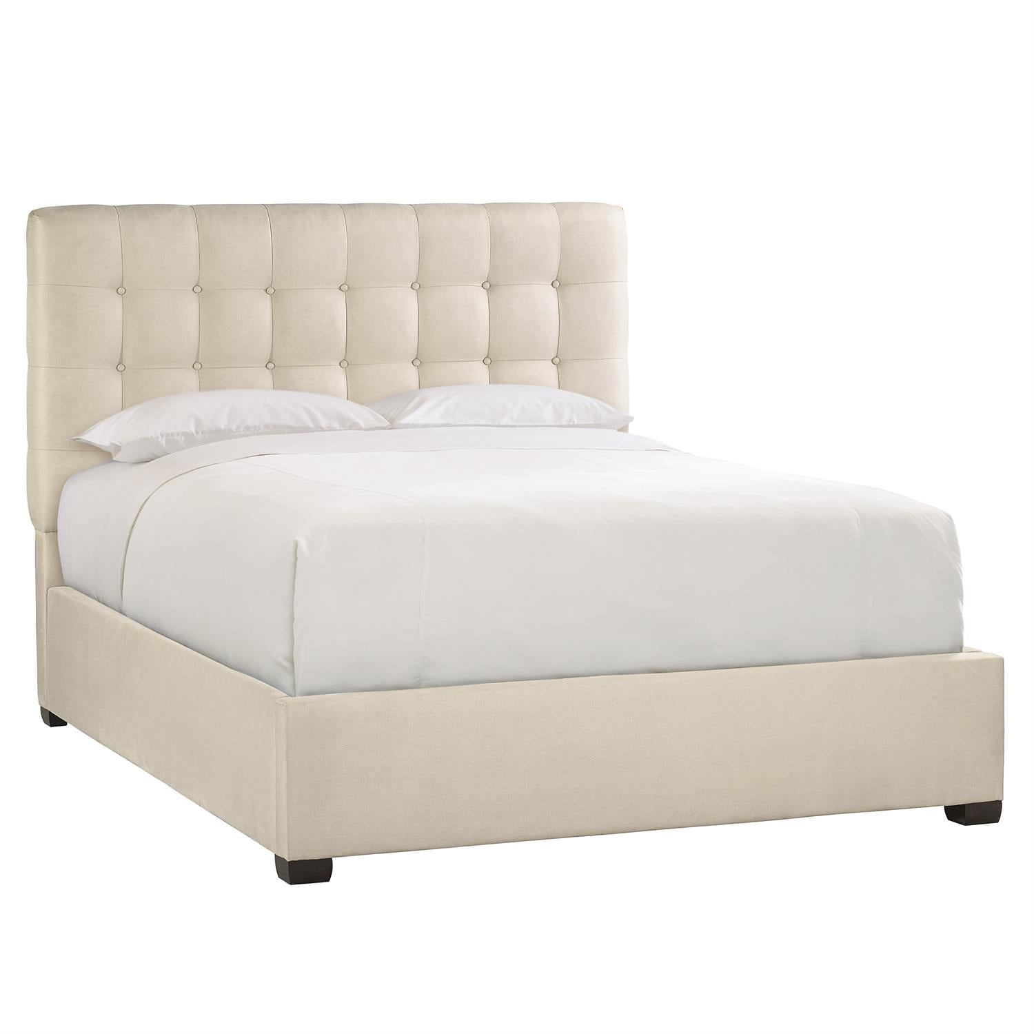 Bernhardt Furniture Avery Fabric Panel Bed Express Ship in Espresso