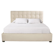 Bernhardt Furniture Avery Fabric Panel Bed Express Ship in Espresso