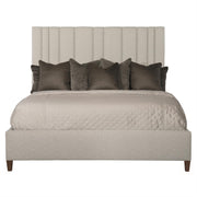 Bernhardt Furniture Modena Fabric Panel Bed in Espresso