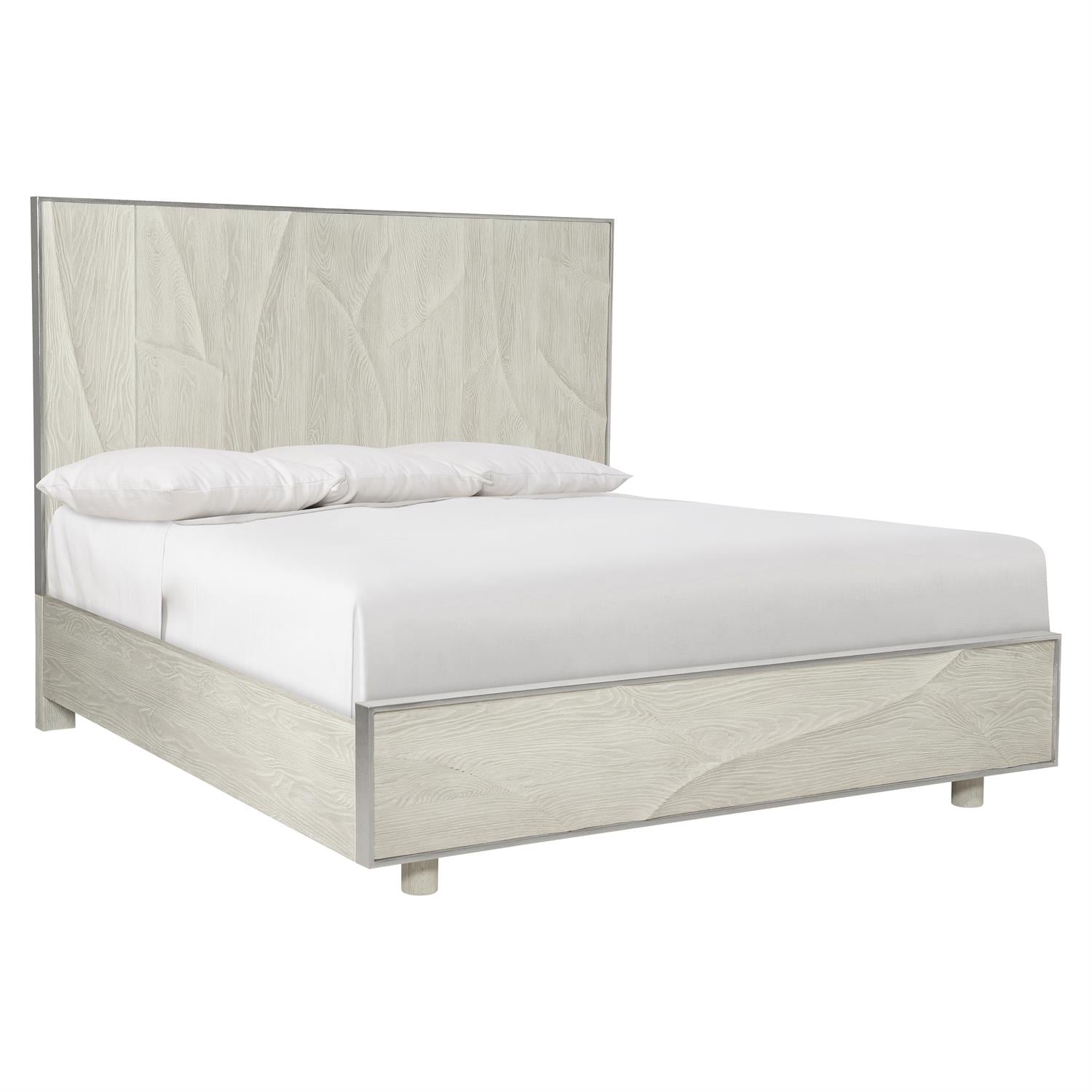 Bernhardt Furniture Alvarez Panel Bed King in Jicama