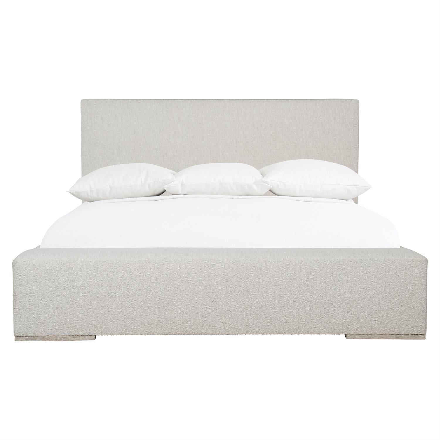 Bernhardt Furniture Dunhill Fabric Panel Bed in Flaxen