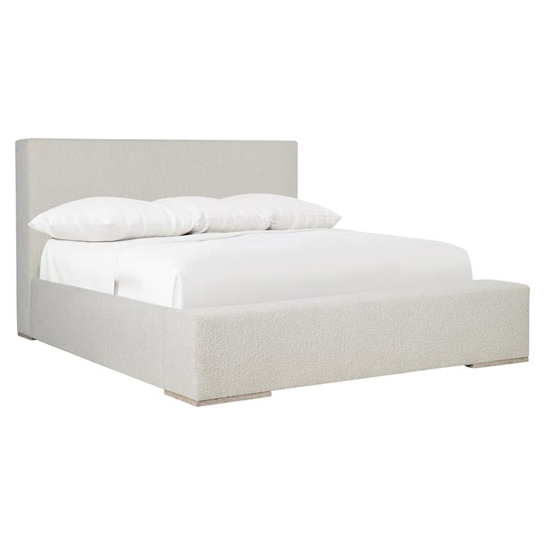 Bernhardt Furniture Dunhill Fabric Panel Bed in Flaxen