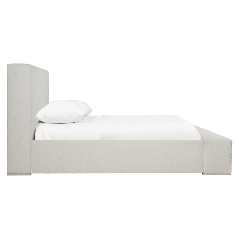 Bernhardt Furniture Dunhill Fabric Panel Bed in Flaxen