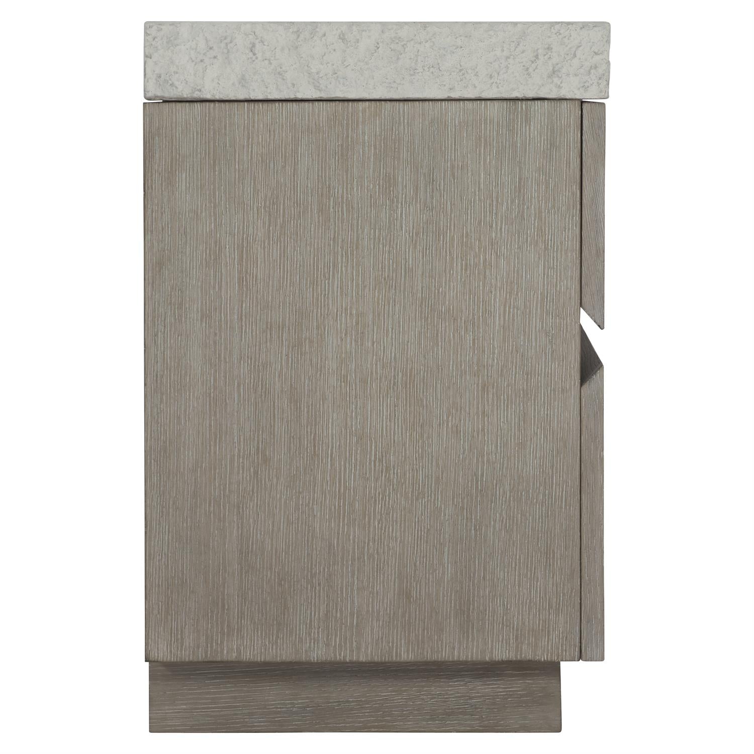 Bernhardt Furniture Ritter Dresser in Sand Grey/Flint