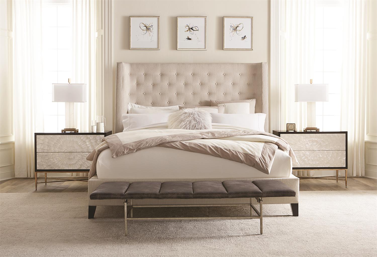Bernhardt Furniture Adagio Nightstand in Espresso