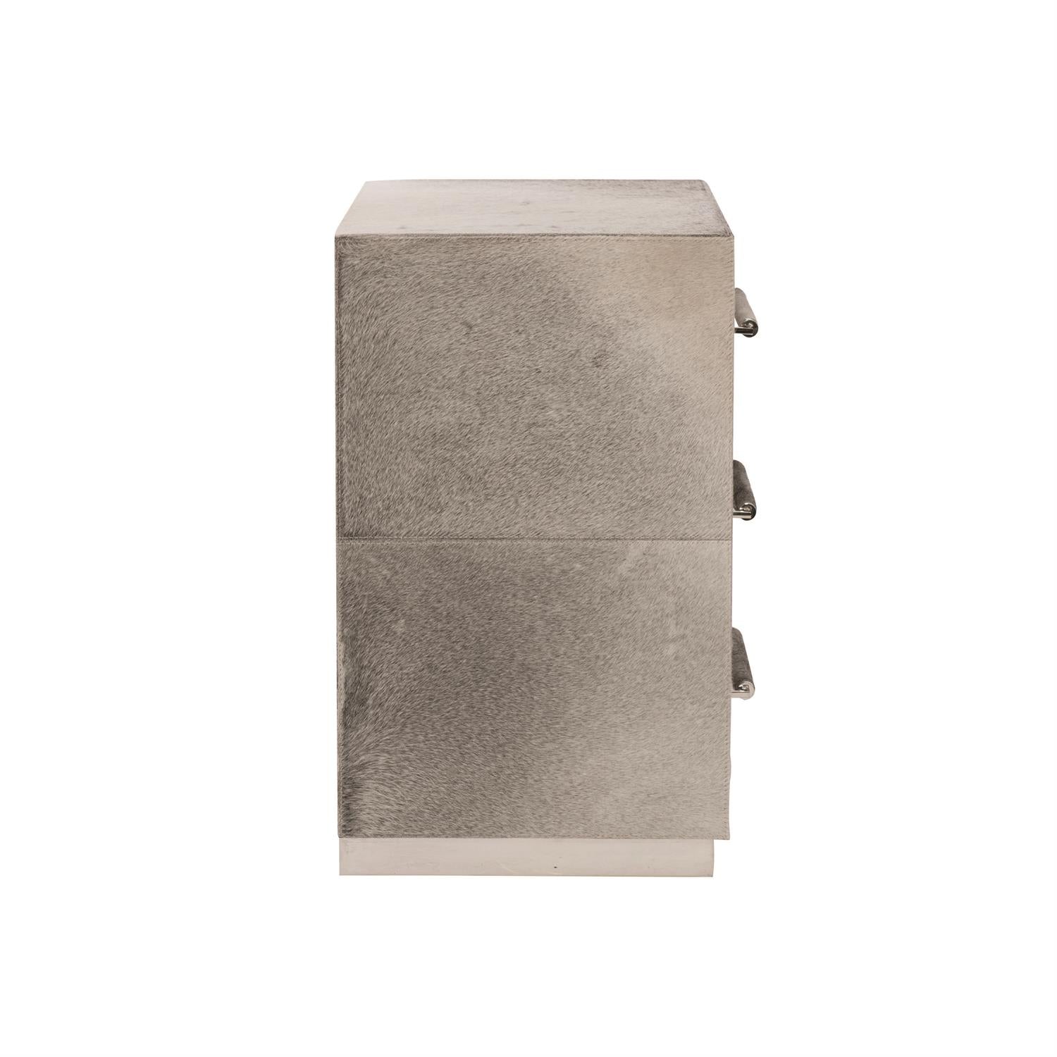 Bernhardt Furniture Parkin Nightstand in Gray