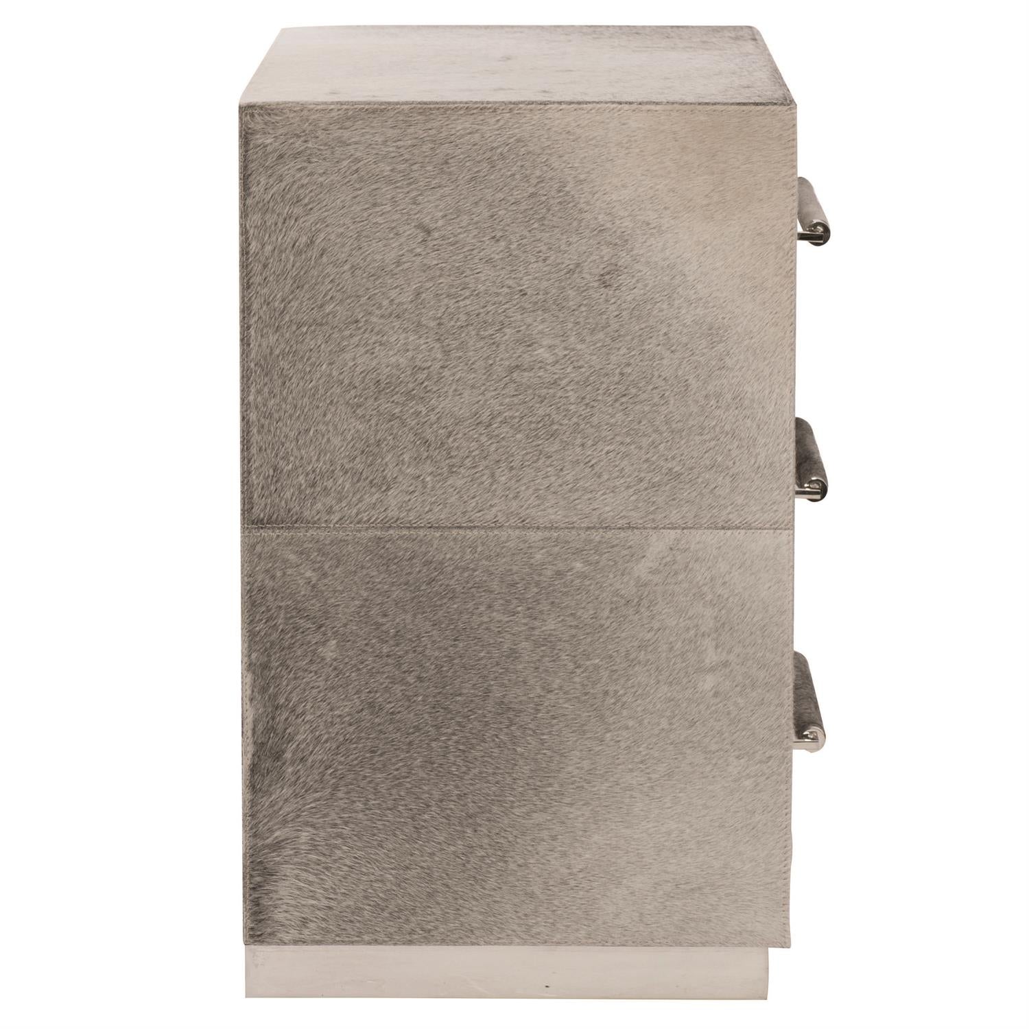 Bernhardt Furniture Parkin Drawer Chest in Gray