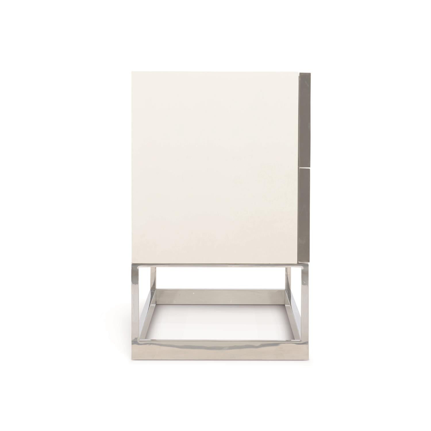 Bernhardt Furniture Parkhurst Nightstand in White Lacquer