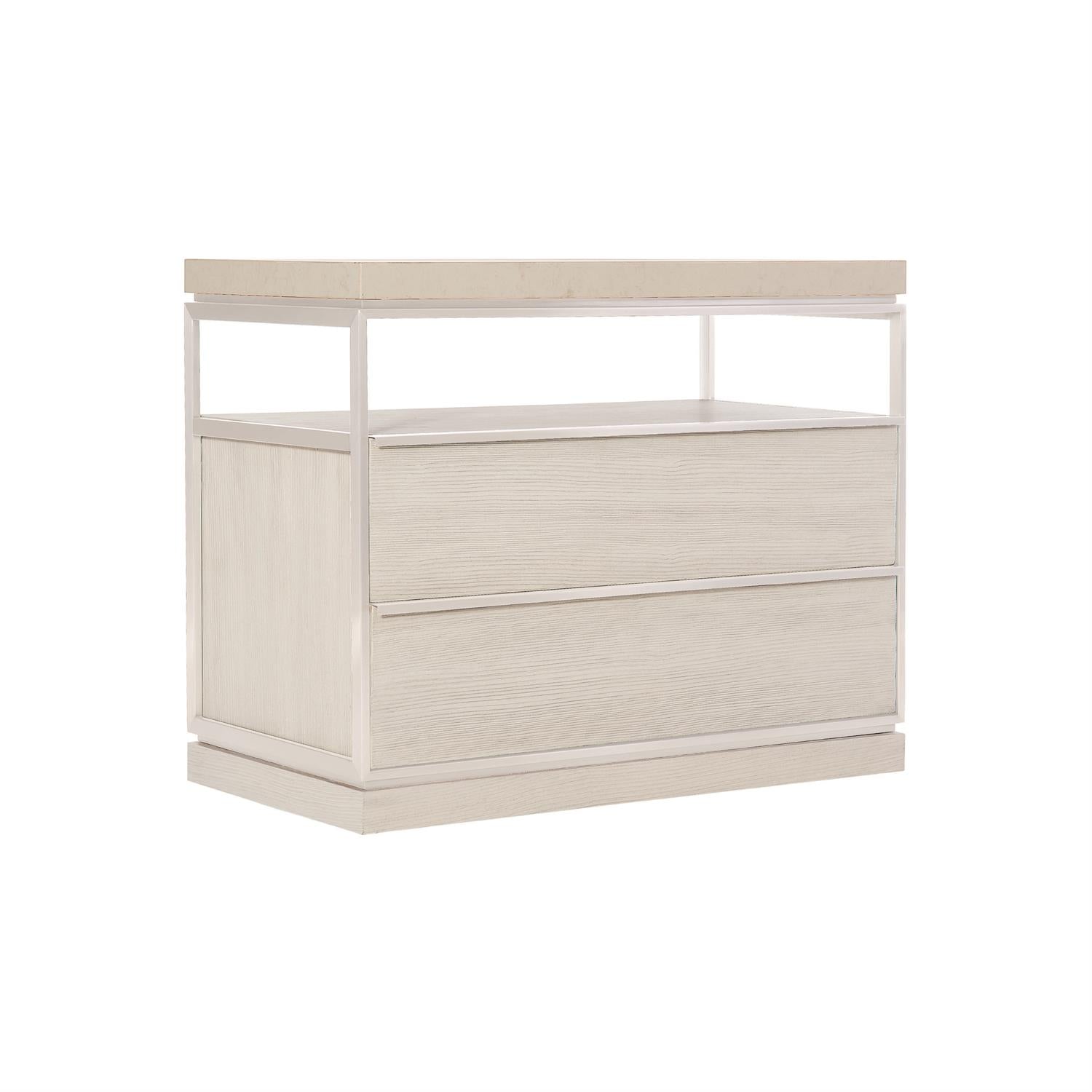 Bernhardt Furniture Bryne Nightstand in Bone
