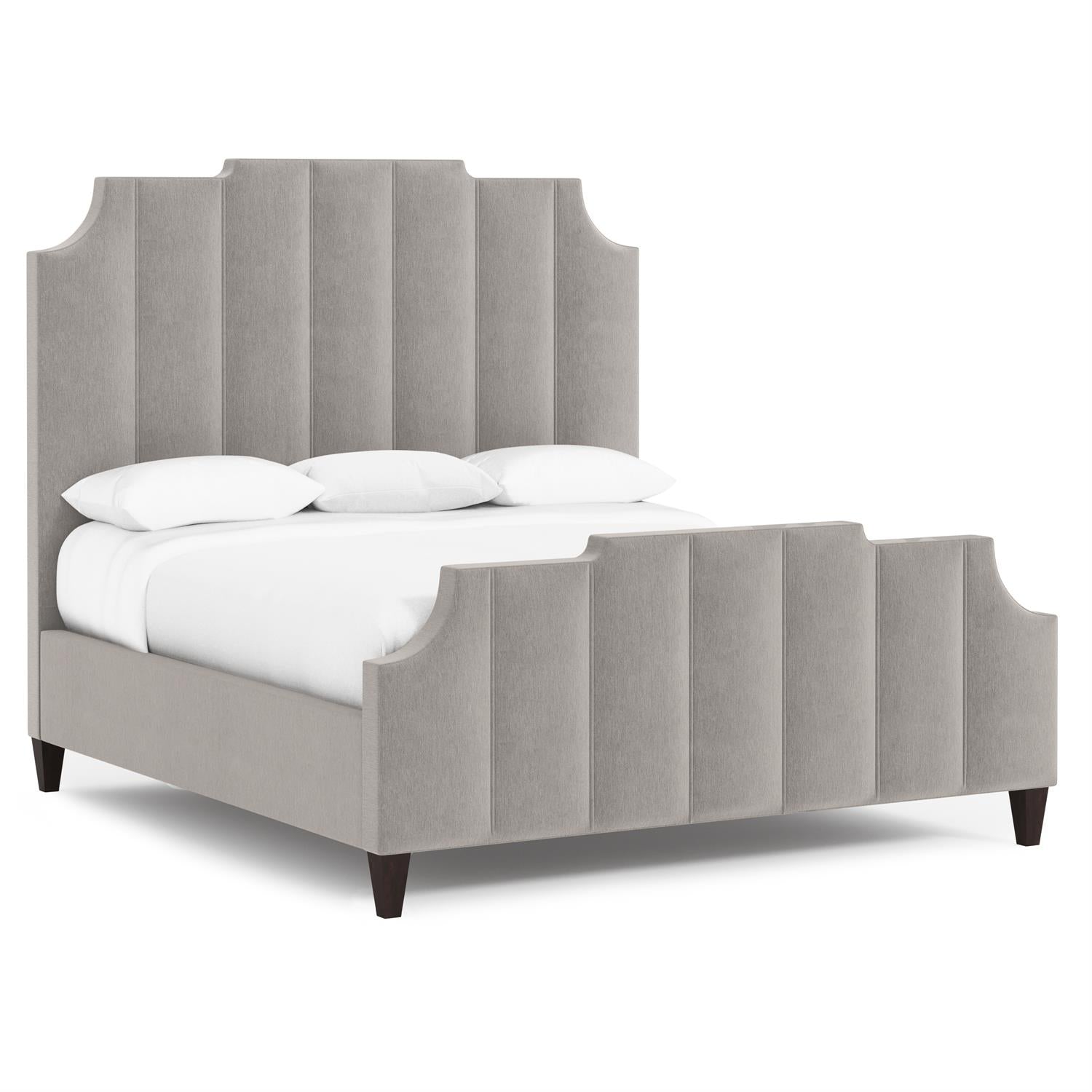 Bernhardt Furniture Bayonne Panel Bed King in Espresso