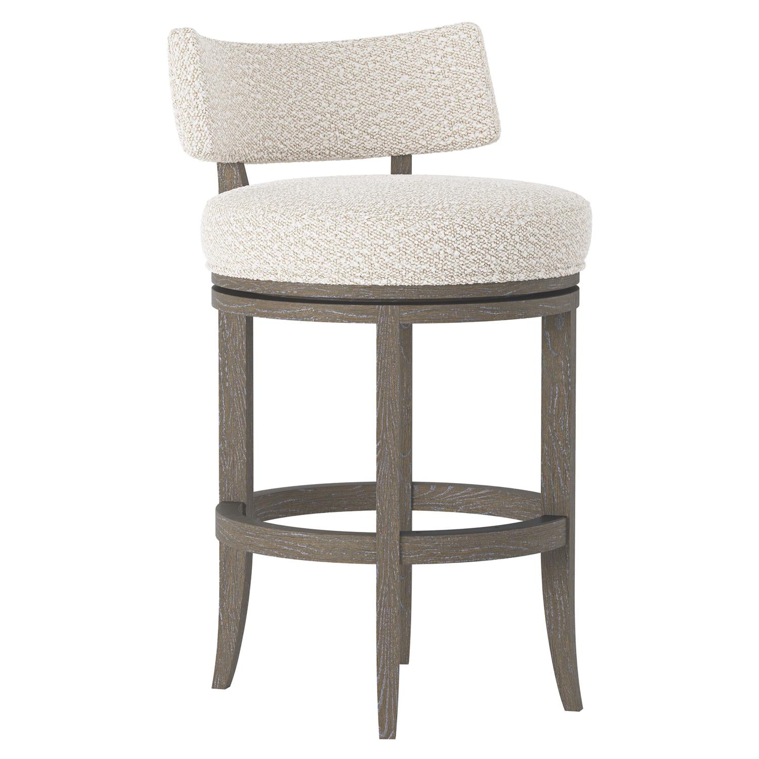 Bernhardt Furniture Hirsch Fabric Counter Stool in Portobello