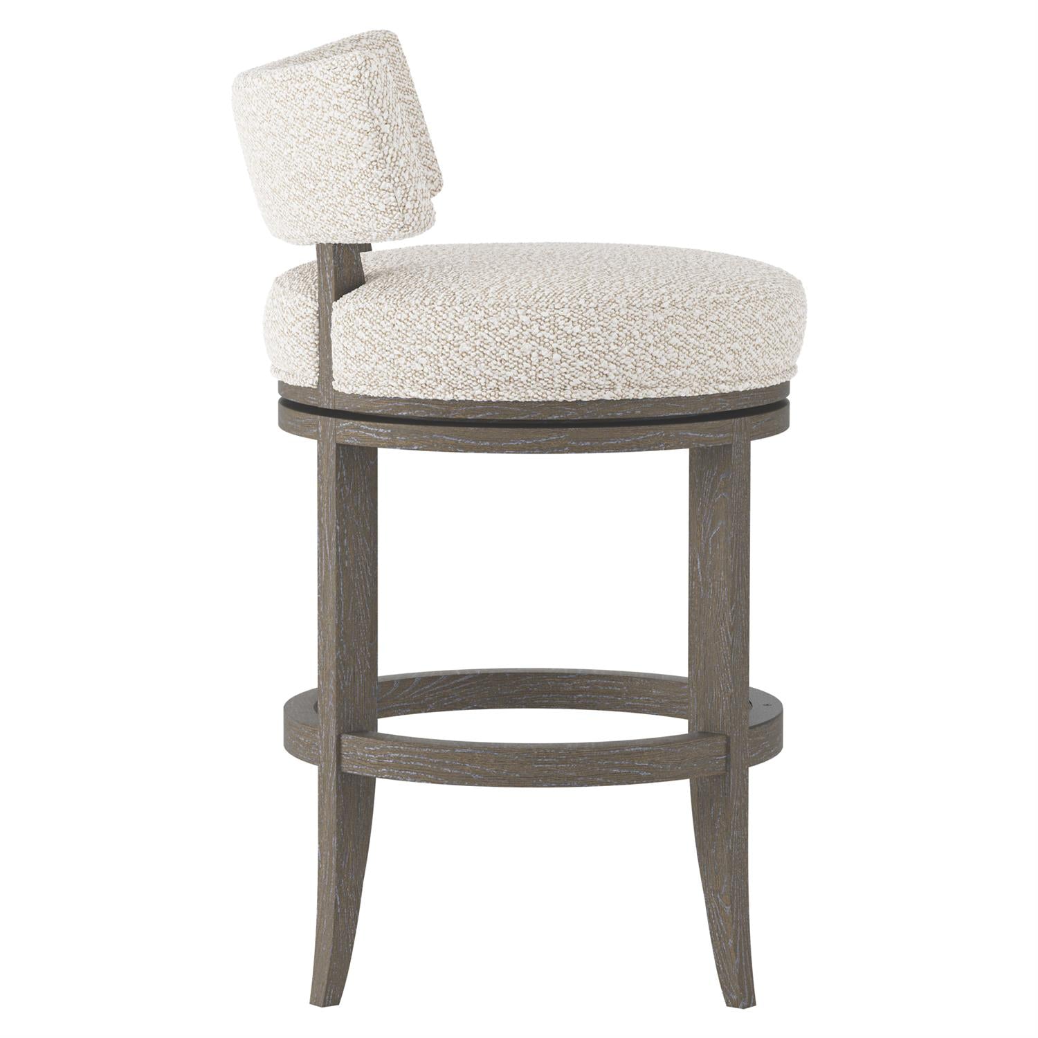 Bernhardt Furniture Hirsch Fabric Counter Stool in Portobello