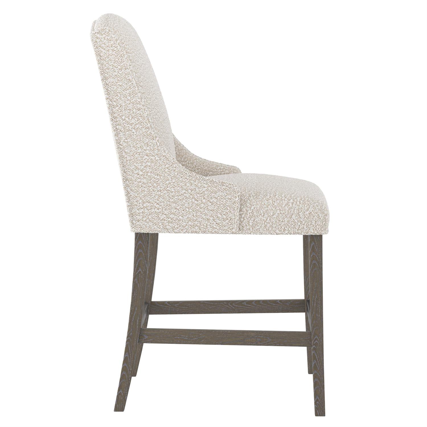 Bernhardt Furniture Slope Fabric Counter Stool in Portobello