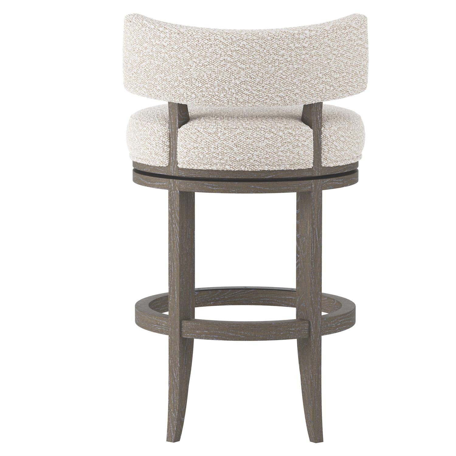 Bernhardt Furniture Hirsch Fabric Counter Stool in Portobello