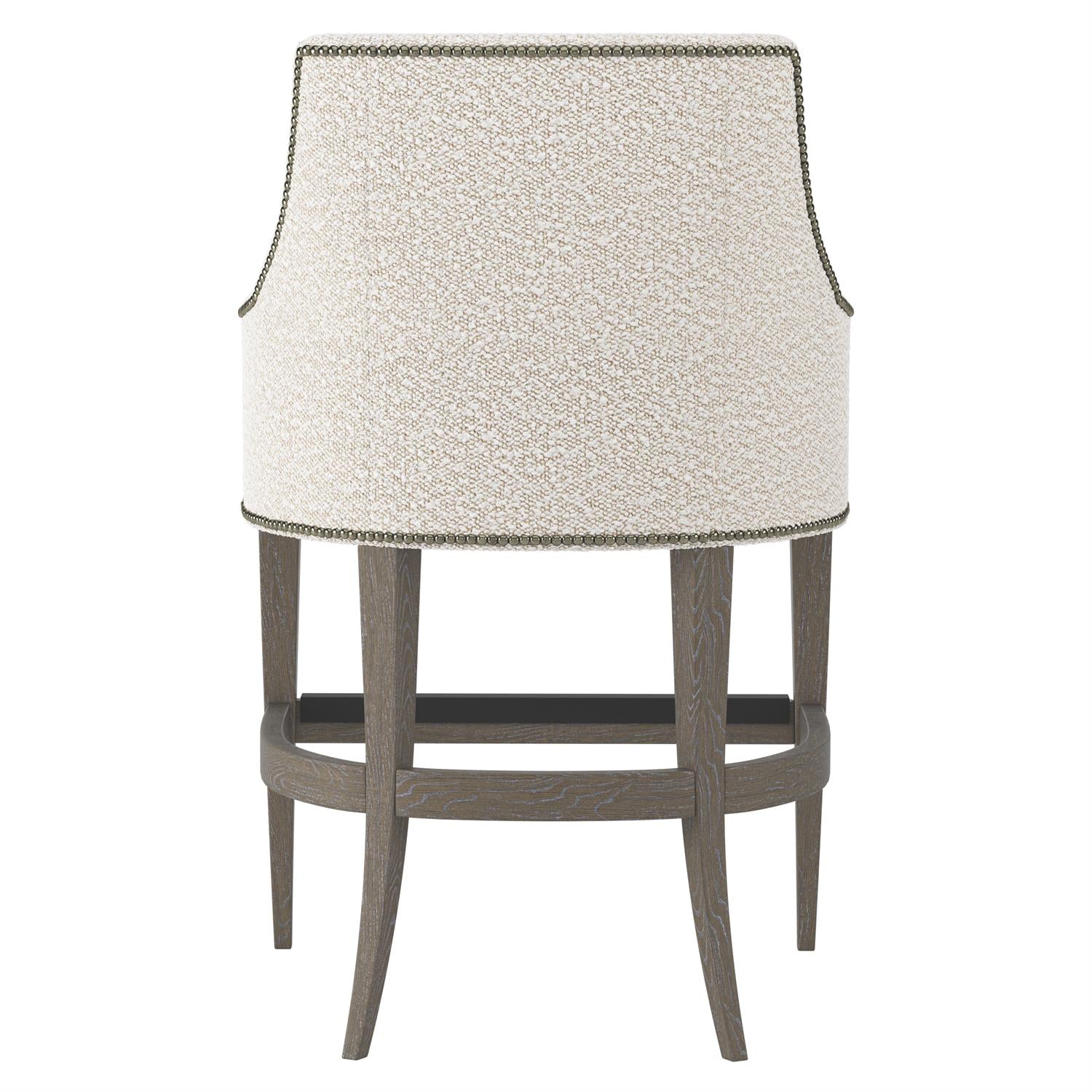Bernhardt Furniture Keeley Fabric Counter Stool in Portobello