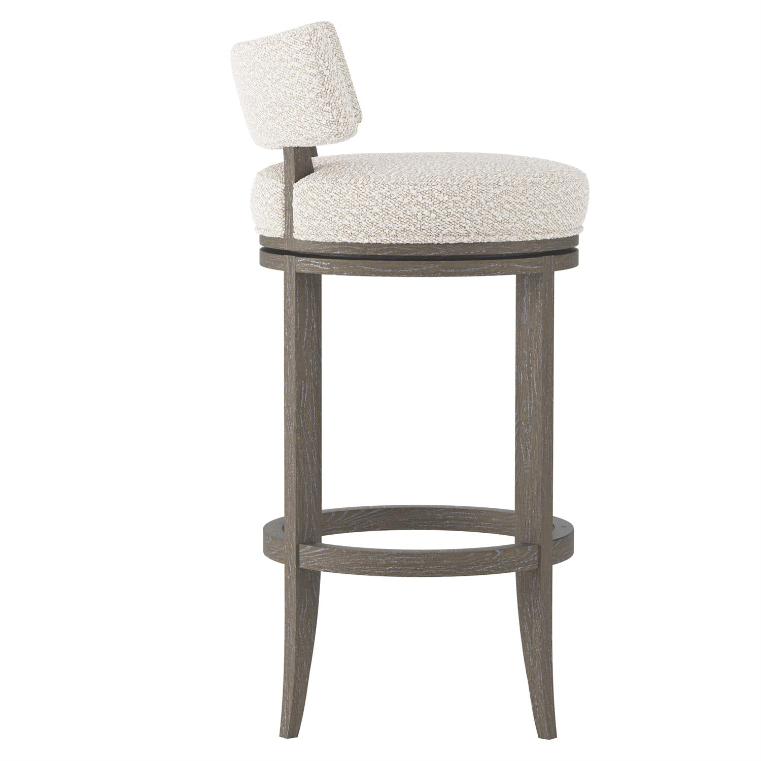Bernhardt Furniture Hirsch Fabric Bar Stool in Portobello