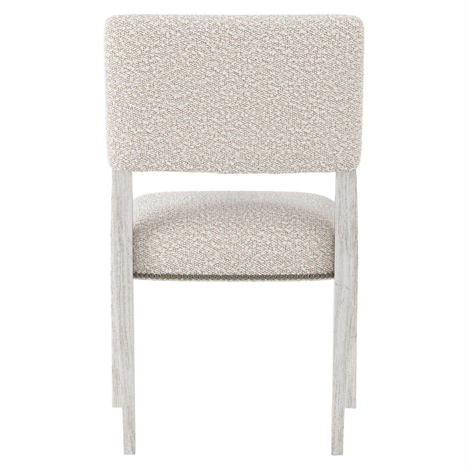 Bernhardt Furniture Moore Fabric Arm Chair in Glacier White