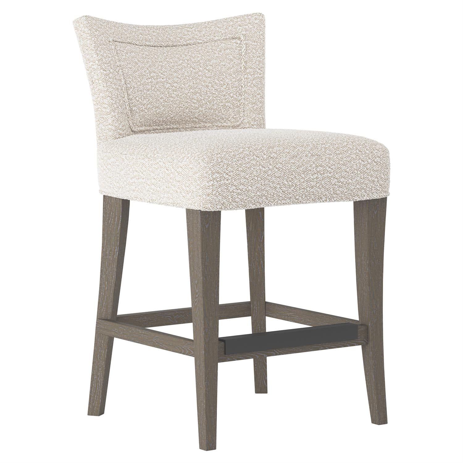 Bernhardt Furniture Giles Fabric Counter Stool in Portobello