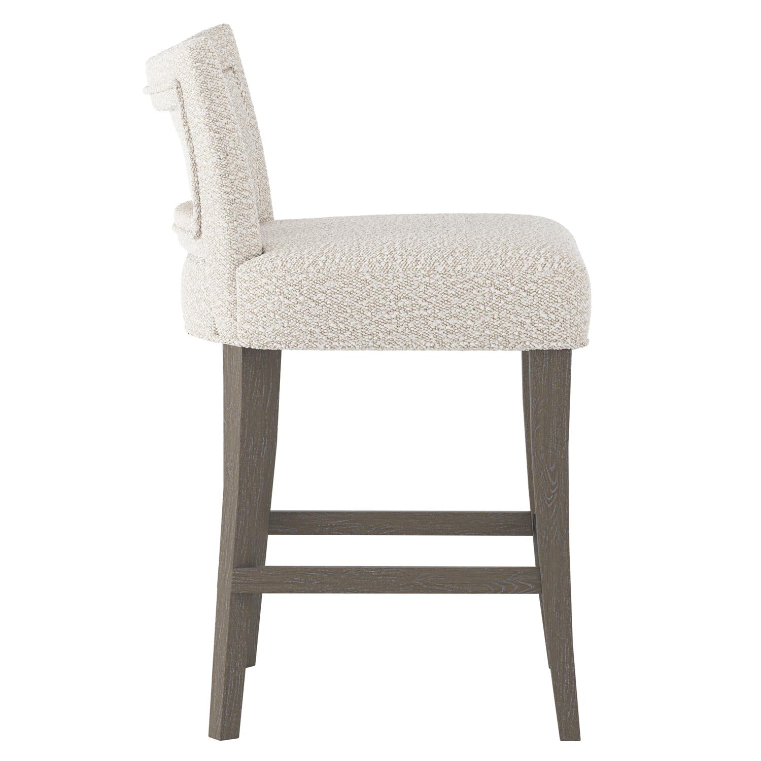 Bernhardt Furniture Giles Fabric Counter Stool in Portobello