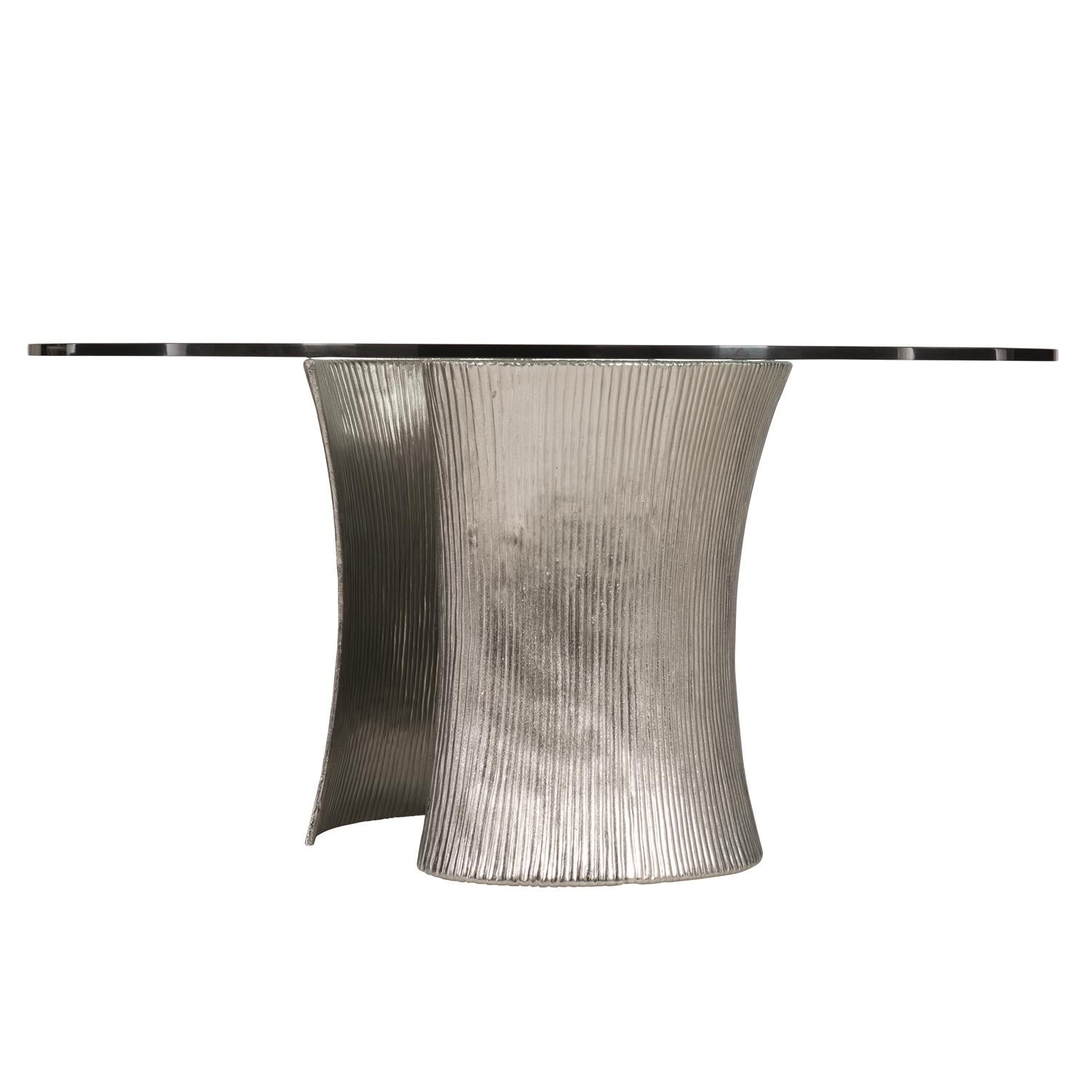 serpentine-54-round-dining-table-in-bright-nickel