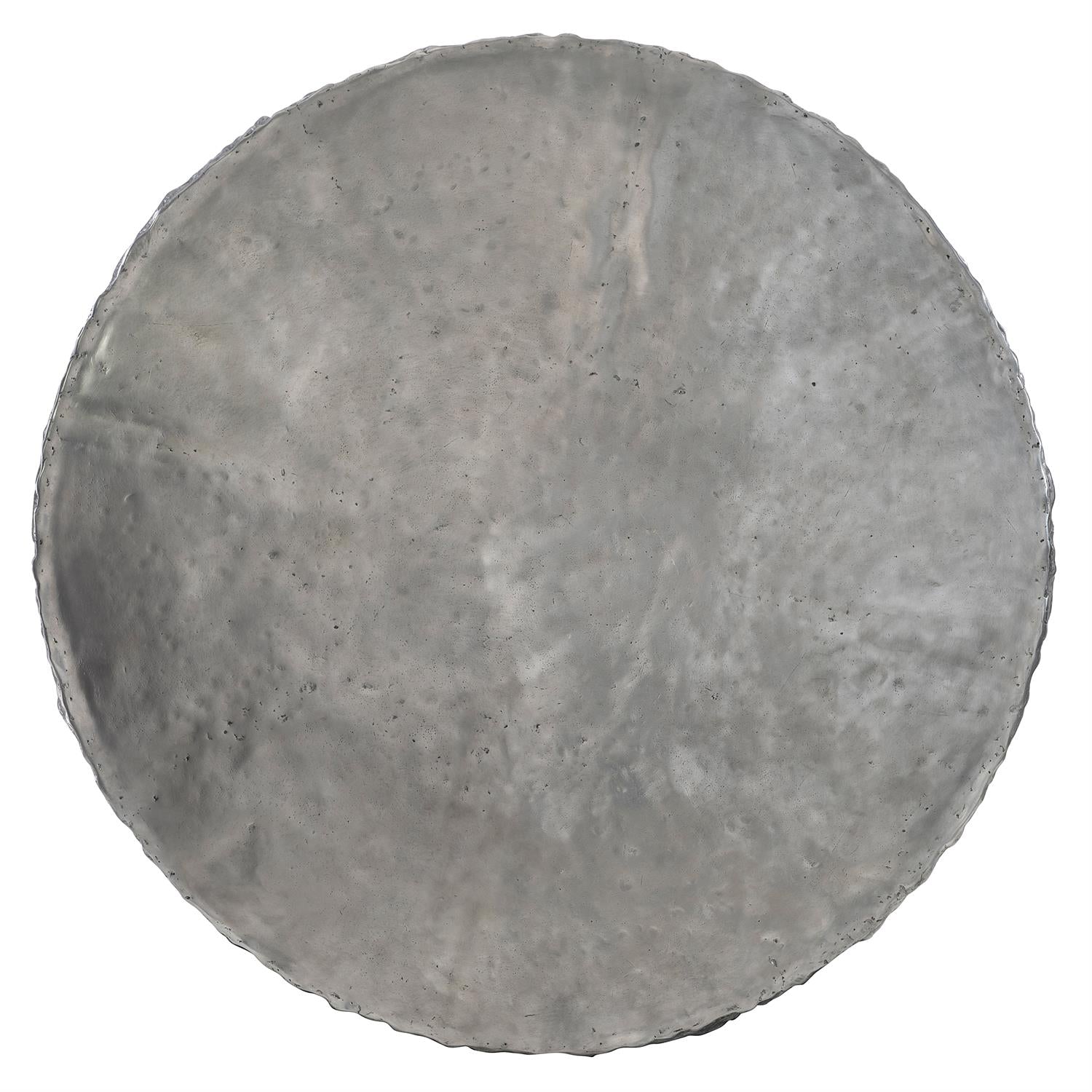 Bernhardt Furniture Cahill Round Dining Table in Gray Brown