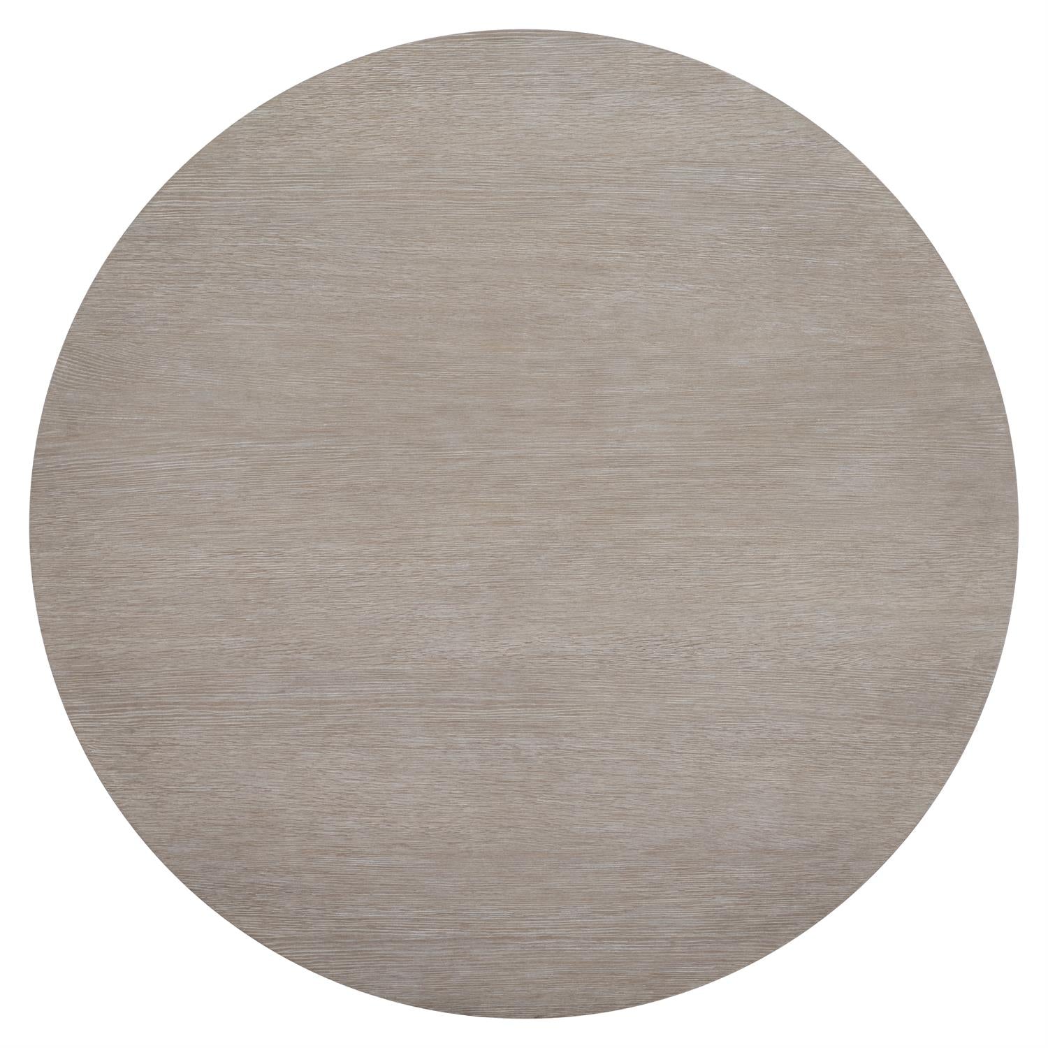 Bernhardt Furniture Constantin Round Dining Table in Flaxen