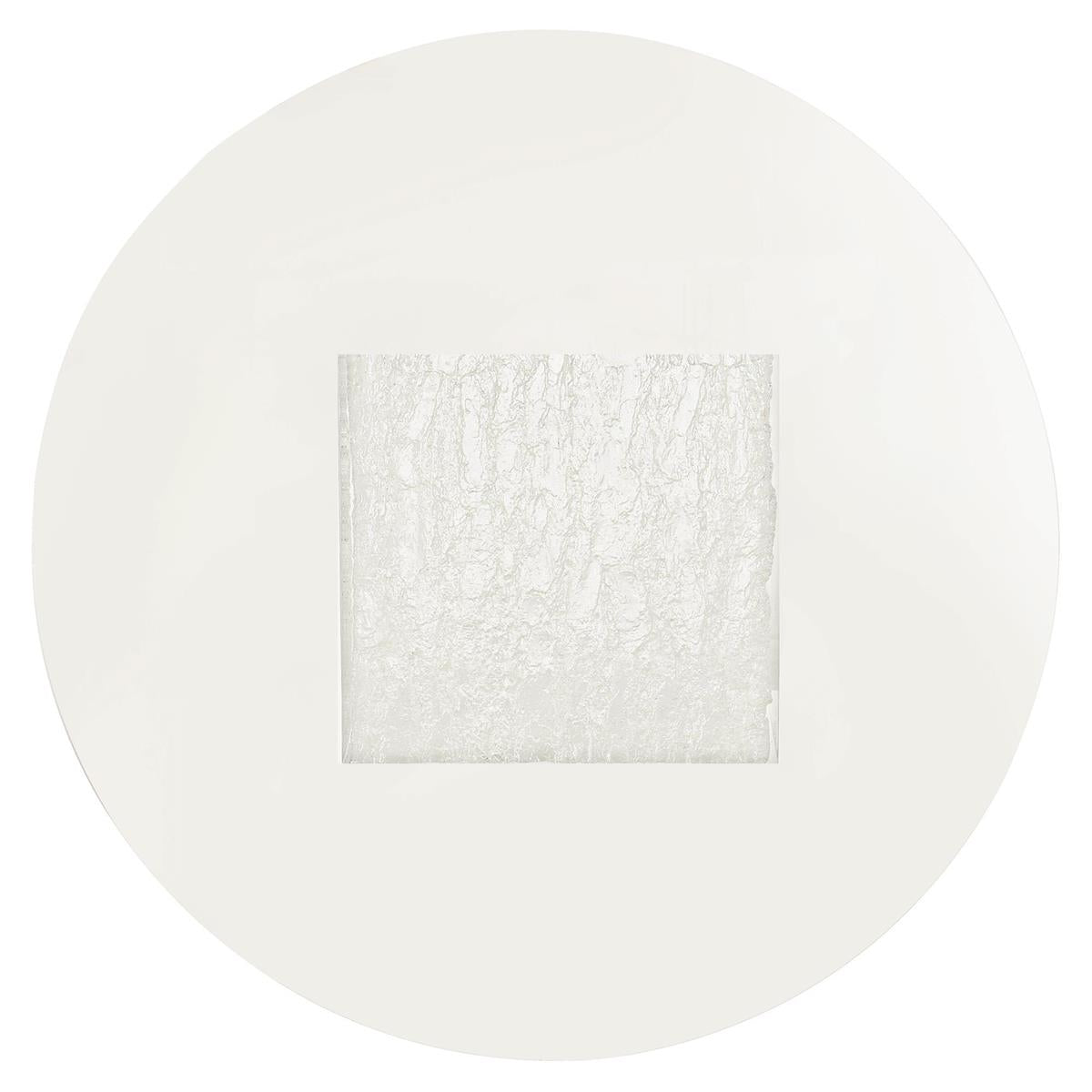 Bernhardt Furniture Arctic Round Dining Table in Clear