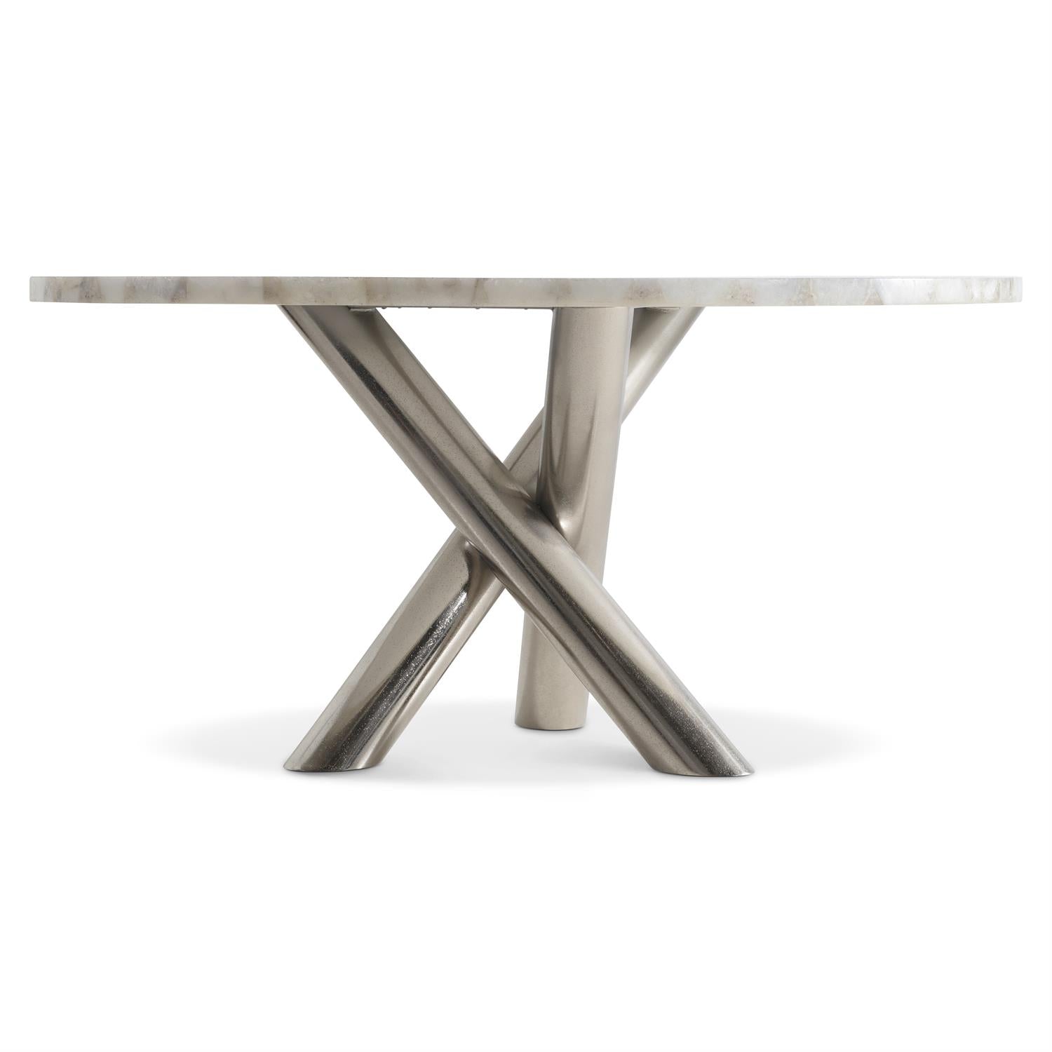 Bernhardt Furniture Ornella Round Dining Table in Star Dust