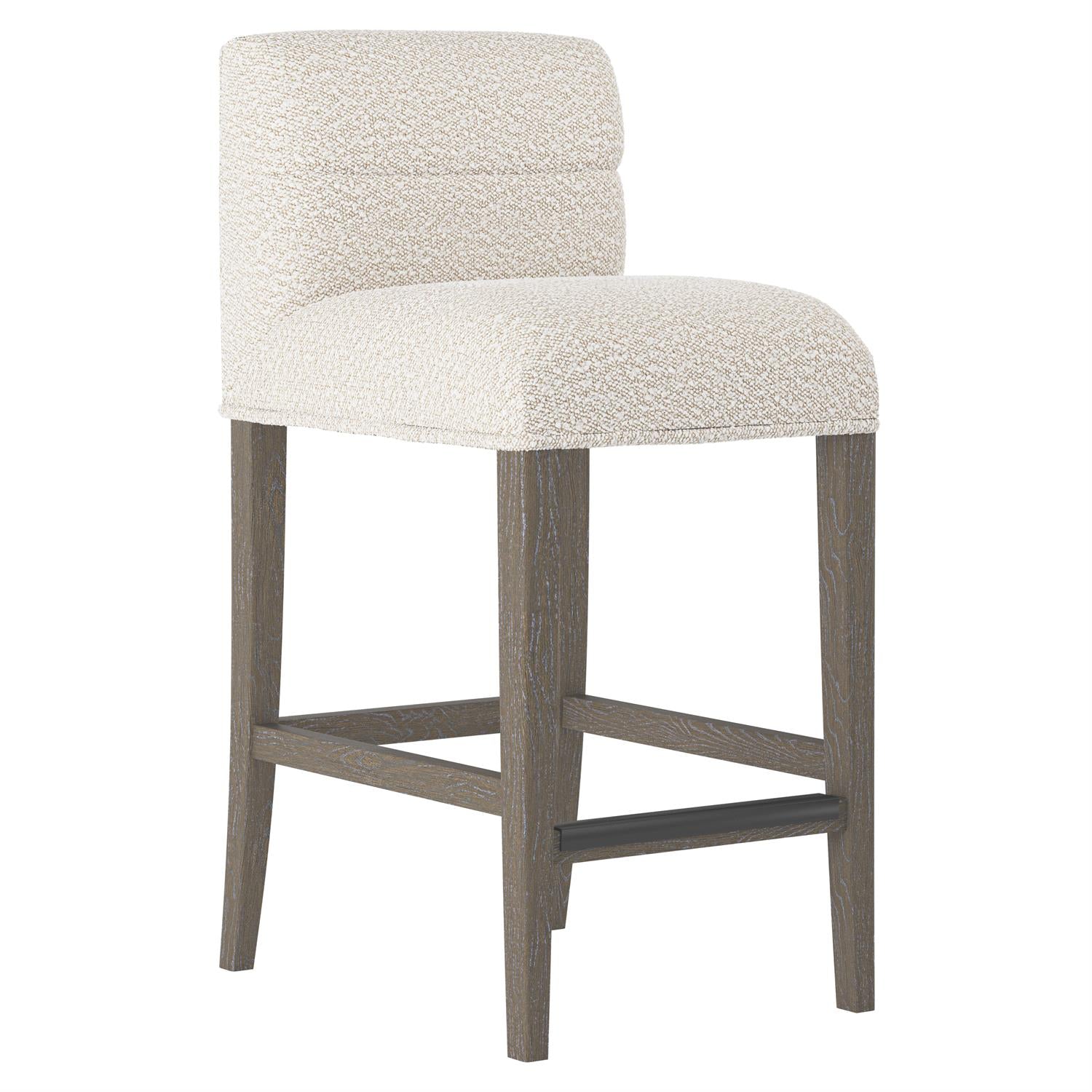 Bernhardt Furniture Hyde Fabric Bar Stool in Portobello