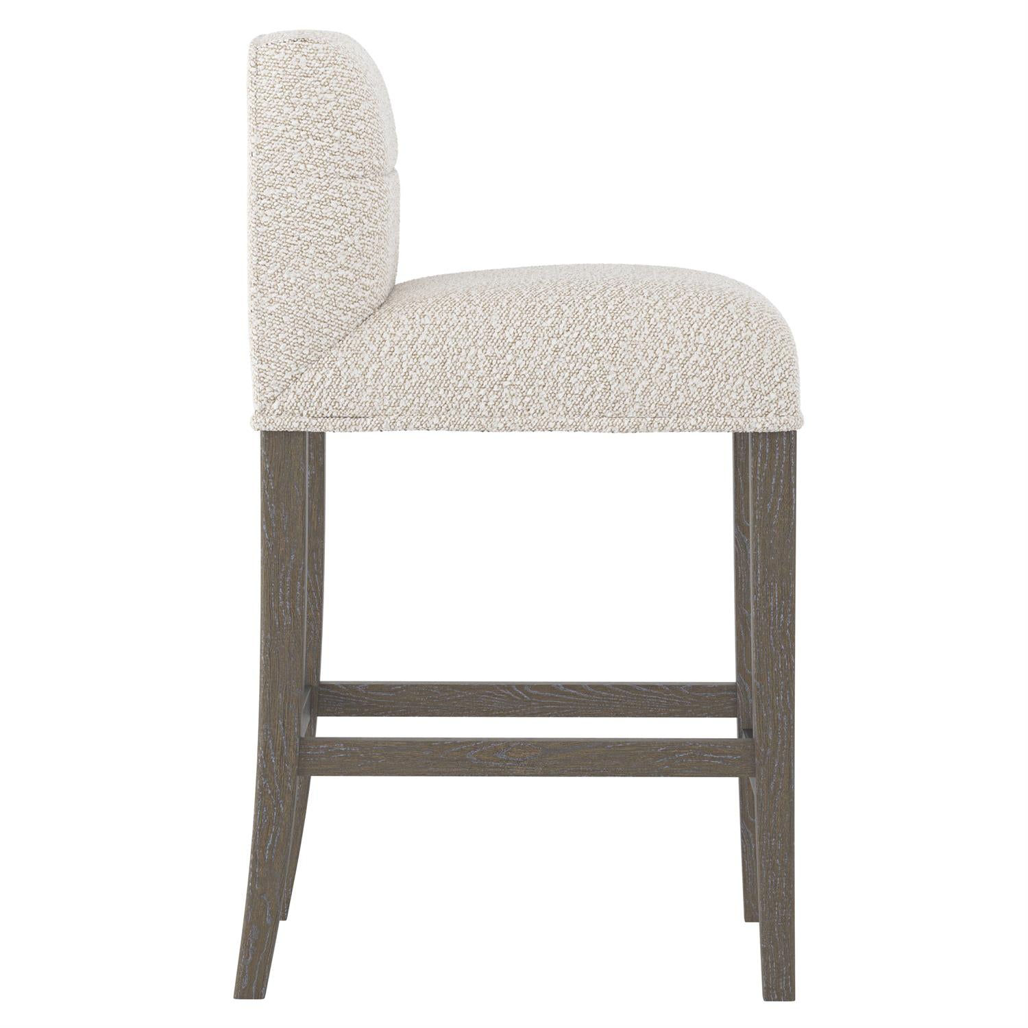 Bernhardt Furniture Hyde Fabric Bar Stool in Portobello