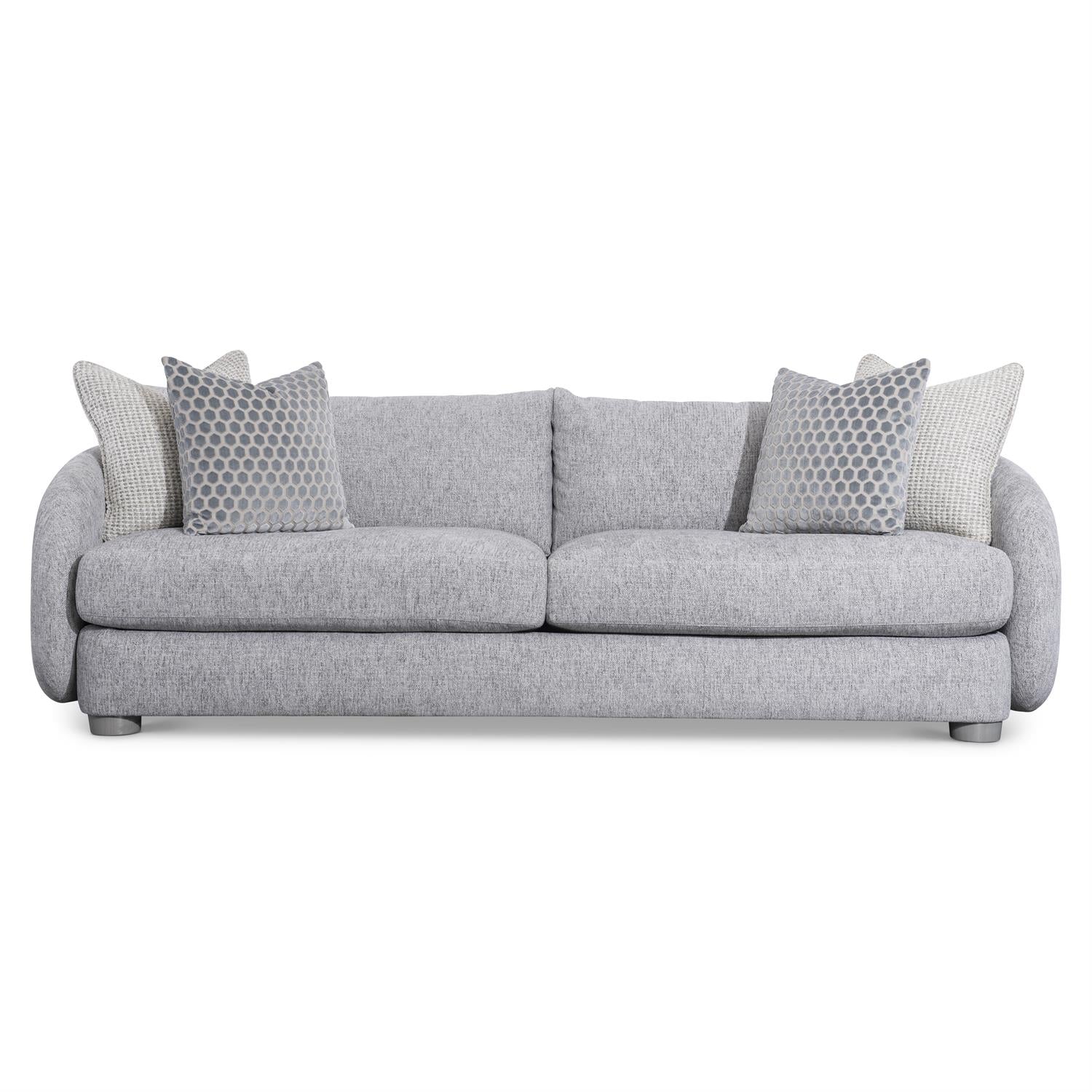 Bernhardt Furniture Indy Fabric Sofa in Greige