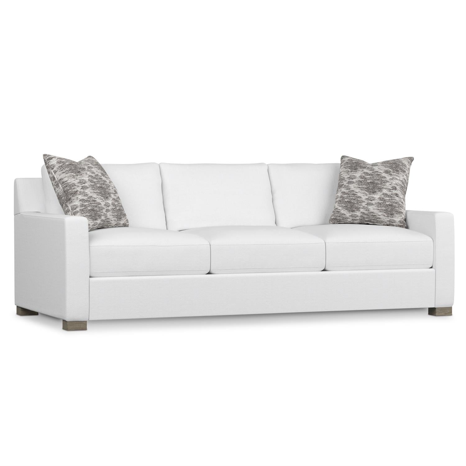 Bernhardt Furniture Kelsey Fabric Sofa in White