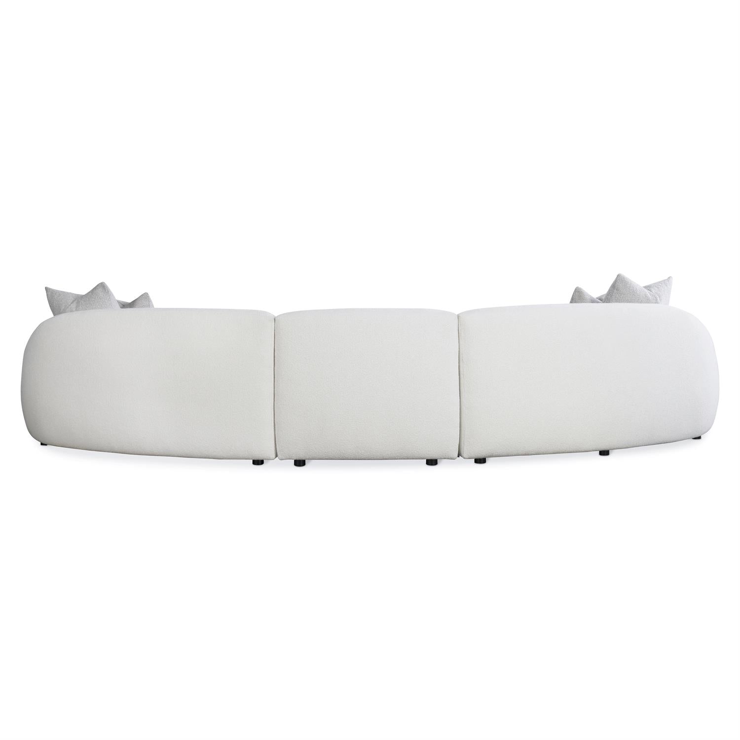 Bernhardt Furniture Calder Fabric Sectional in White