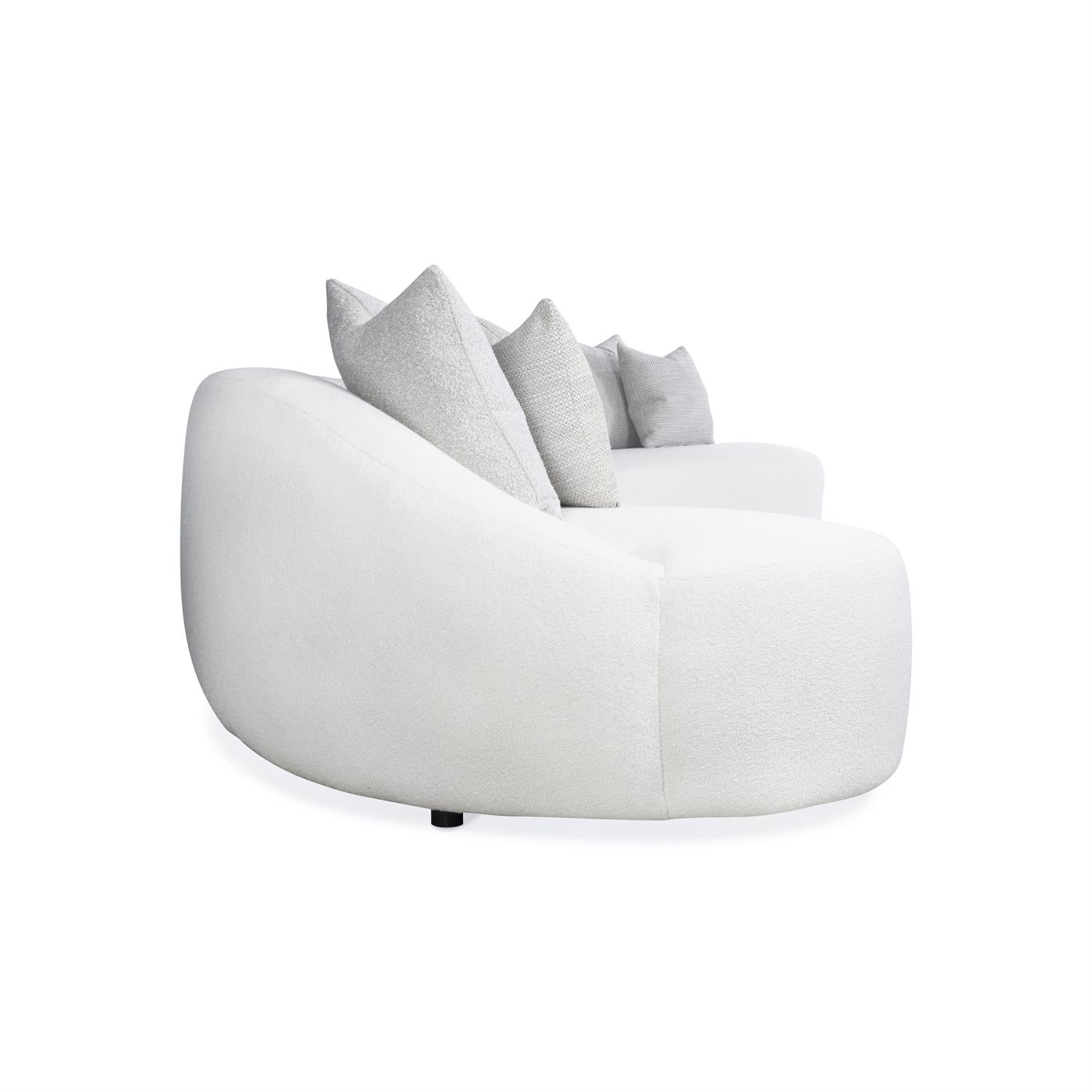 Bernhardt Furniture Calder Fabric Sectional in White