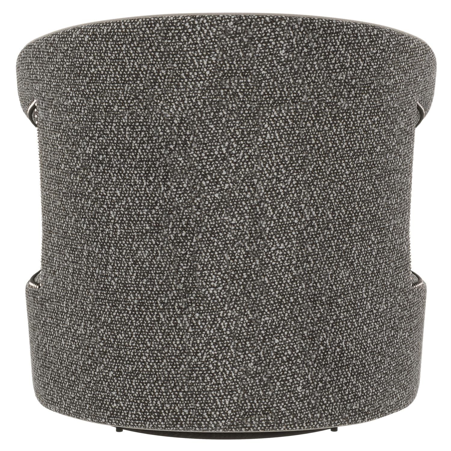 Bernhardt Furniture Alana Fabric Swivel Chair in Gray