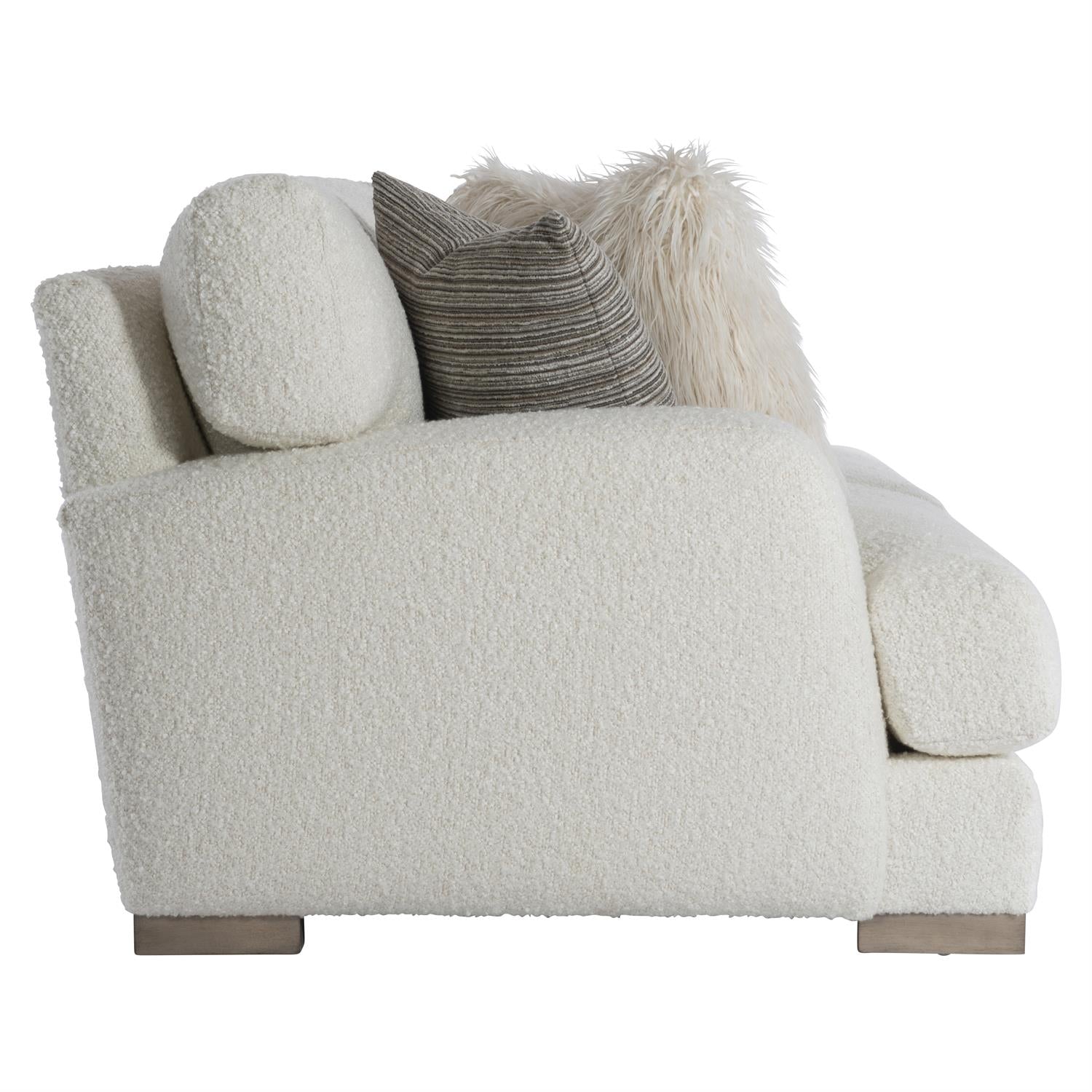 Bernhardt Furniture Berkeley Fabric Sofa in Off-White