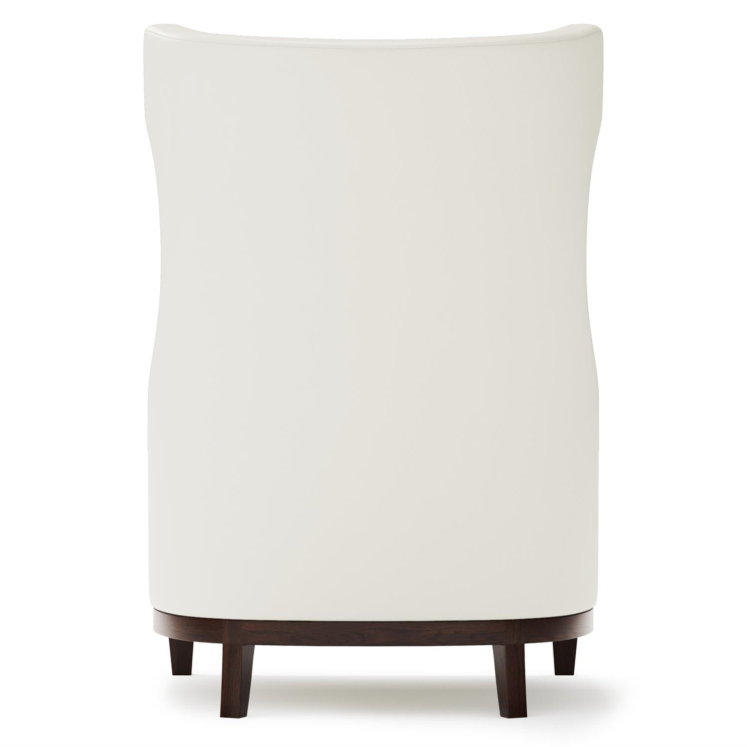 Bernhardt Furniture Pascal Leather Chair in White