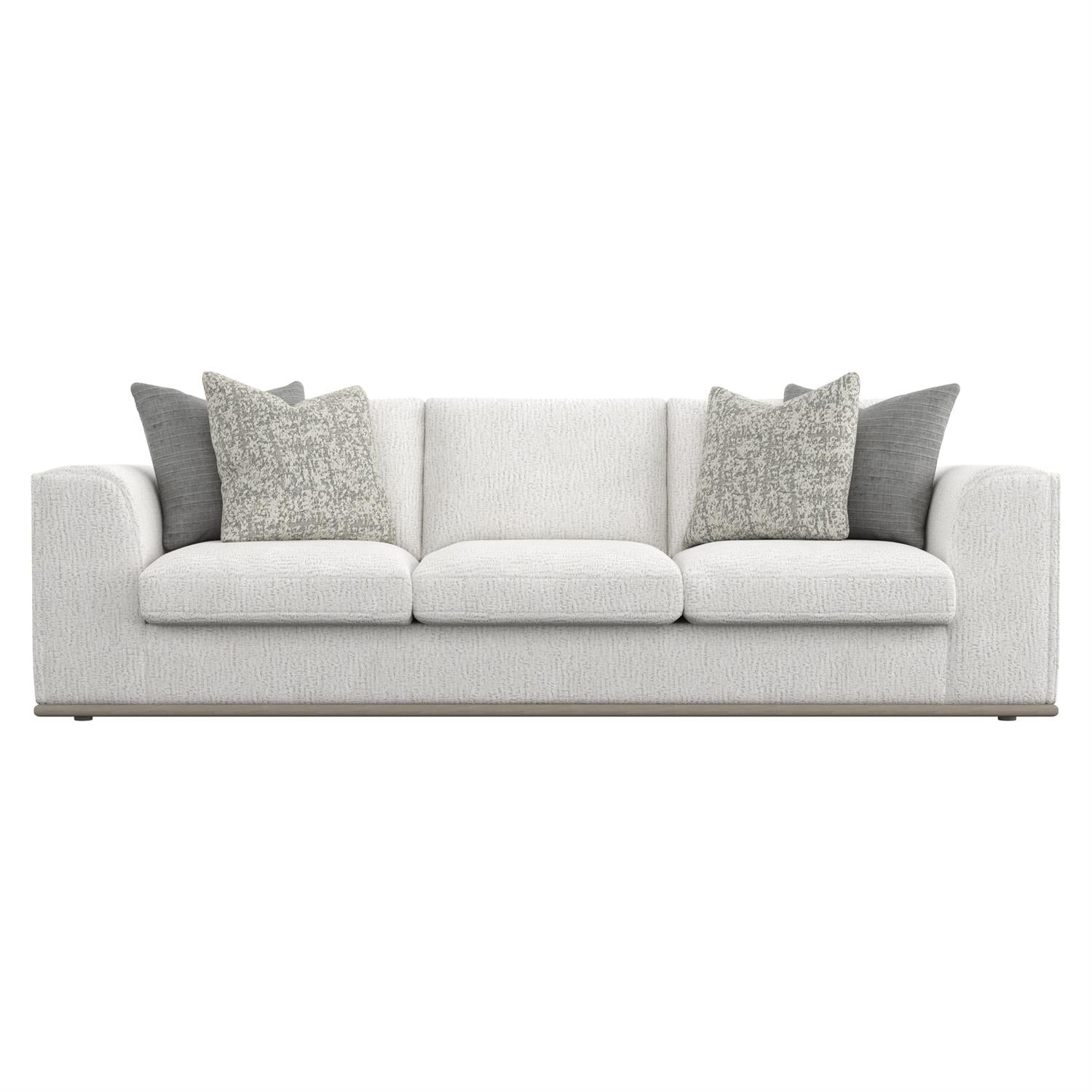 Bernhardt Furniture Prague Fabric Sofa in White