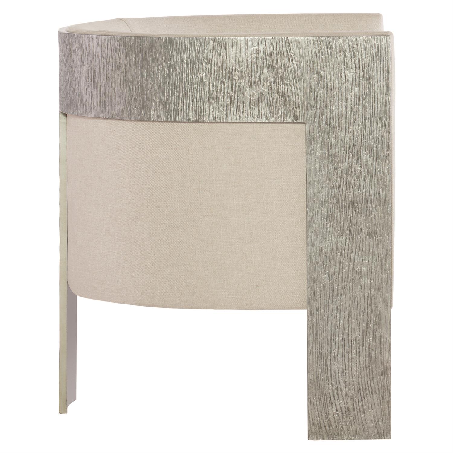 Bernhardt Furniture Cosway Fabric Chair in Ivory