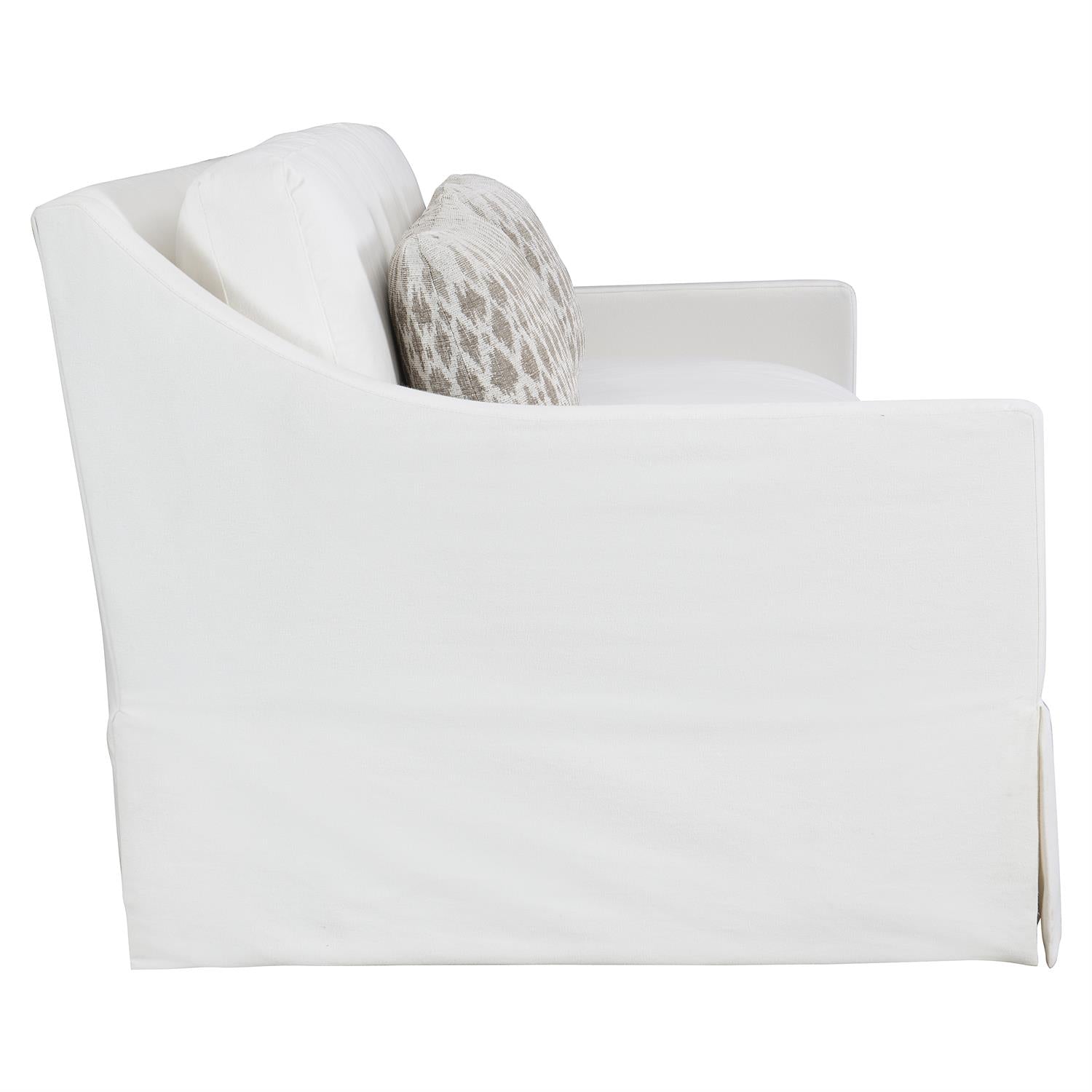 Bernhardt Furniture Albion Fabric Sofa in White