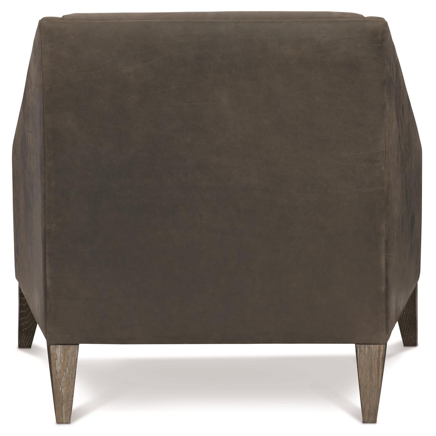 Bernhardt Furniture Nash Leather Chair in Brown