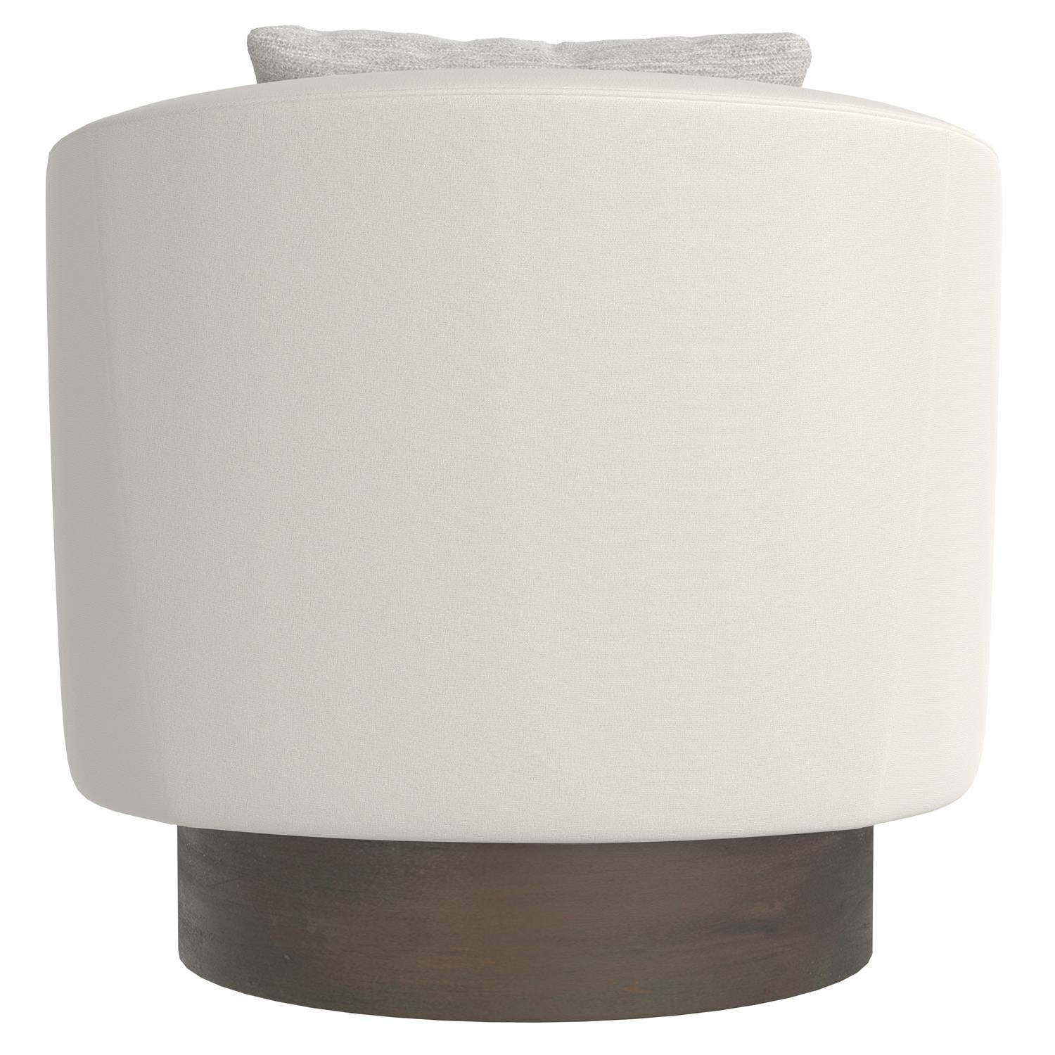Bernhardt Furniture Camino Fabric Swivel Chair in Portobello