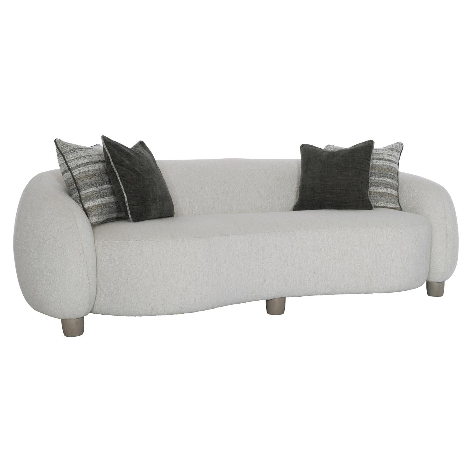 Bernhardt Furniture Merritt Fabric Sofa in Flaxen