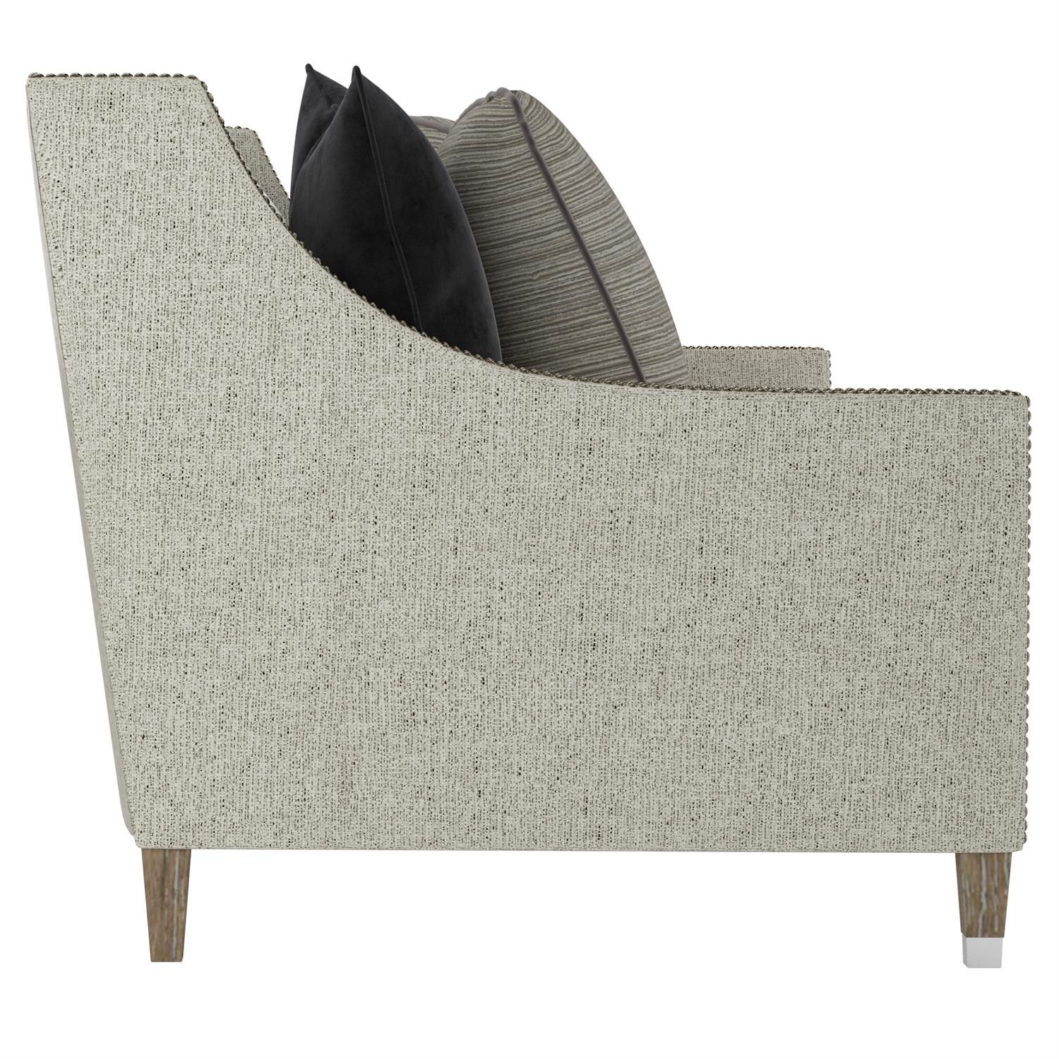 Bernhardt Furniture Palisades Three Seater Fabric Sofa in Portobello